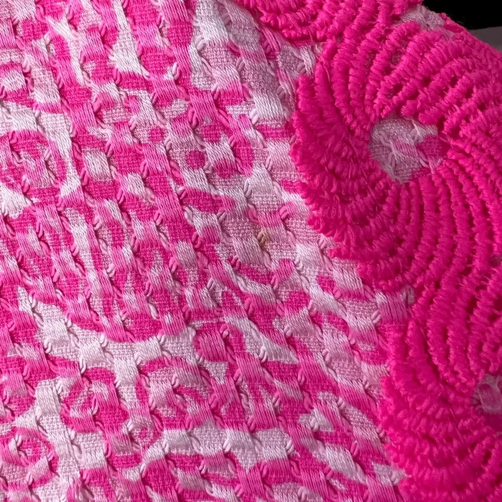 Lilly Pulitzer for target pink printed sleeveless shift dress size 4 - Picture 4 of 5